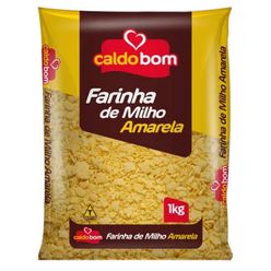 Farinha  de Milho CALDO BOM amarela 1kg