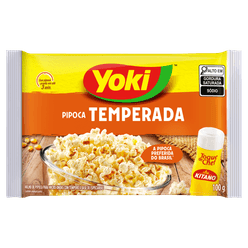 Milho de Pipoca YOKI Para Micro-Ondas Toque de Chef 100g