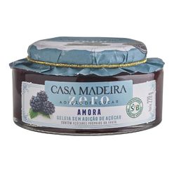 Geleia CASA MADEIRA sem Açúcar Amora 220g