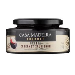 Geléia CASA MADEIRA Gourmet Cabernet Sauvignon 240g