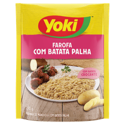 Farofa Pronta YOKI com Batata Palha com Mais Batata Palha 200g