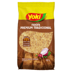 Farofa de Mandioca YOKI Tradicional Premium 380g