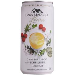 Chá  CASA MADEIRA Libertea Lichia e Jasmim Zero Açúcar 269ml