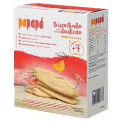 Biscoito PAPAPÁ Infantil Abóbora e Maçã 36g