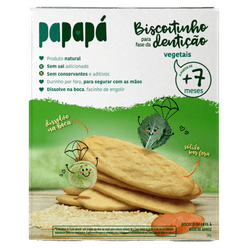 Biscoito PAPAPÁ Infantil Vegetais 36g