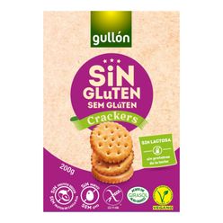 Biscoito GULLÓN Crackers Vegano Sem Glúten e Sem Lactose 200g