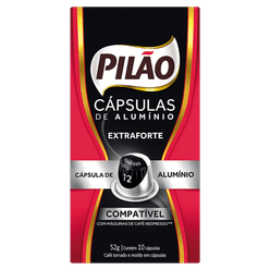 Café PILÃO Extraforte com 10 Cápsulas