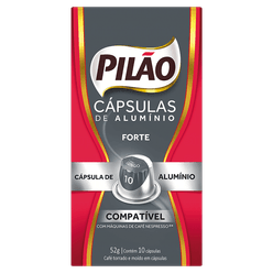Café PILAO Forte com 10 Cápsulas