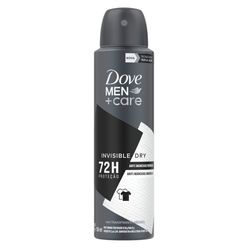 Desodorante DOVE Masculino Men Care Invisible Dry Aerosol 150ml