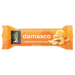 Barra de Castanhas BIO2 7 Nuts Damasco Sem Glúten 25g