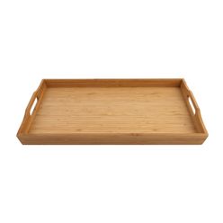 Bandeja Bambu com Alça Retangular 49.5cm - A\CASA