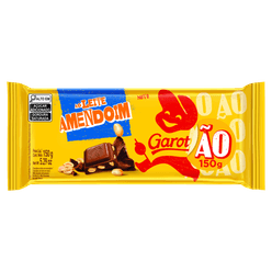 Chocolate Ao Leite GAROTO Garotão Amendoim 150g