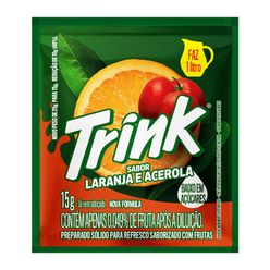 TRINK sabor Laranja e Acerola 15g