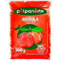 Polpa de Fruta POLPANORTE Acerola Congelada 100g