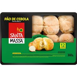 Pão de Cebola SANTA MASSA Bolinha 300g