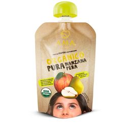 Purê de Frutas Orgânico AMA Maçã e Pera 90g