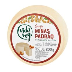 Queijo Minas Padrão Vegano de Castanha de Caju VIDA VEG 200g