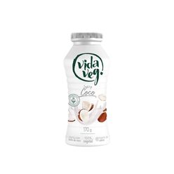 Iogurte Vegano Sabor Coco Natural VIDA VEG 170g