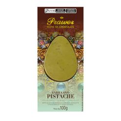 Chocolate PRAWER Pistache Chocolate Branco 100g