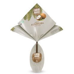 Ovo De Páscoa Alfarroba Carob House Coco Sem Glúten E Sem Lactose 180g