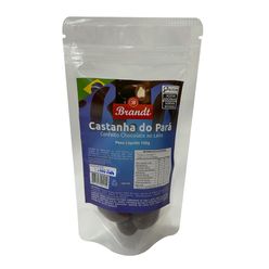 Confeito BRANDT Castanha do Pará Chocolate ao Leite 100g