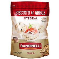 Biscoito RAMPINELLI Arroz Integral 150g