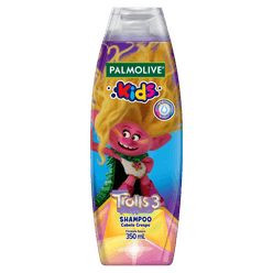 Shampoo PALMOLIVE Kids Trolls 3 Cabelo Crespo 350ml