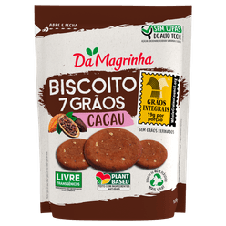 Biscoito DA MAGRINHA 7 Grãos Cacau 120g