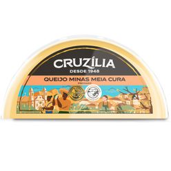 Queijo Minas Meia Cura CRUZILIA Fracionado kg