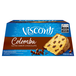 Colomba Pascal VISCONTI Chocolate Caixa 360g