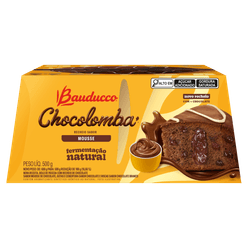 Colomba BAUDUCCO Fermentação Natural Mousse Chocolate 500g