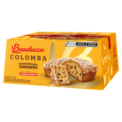 Colomba BAUDUCCO Fermentação Natural Com Confeito Italiano 400g