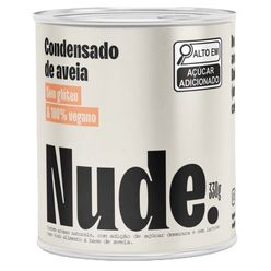 Leite Condesado NUDE Aveia Sem Glúten e 100% Vegetal 330g