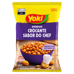 Amendoim YOKI Crocante Sabor do Chef 500g