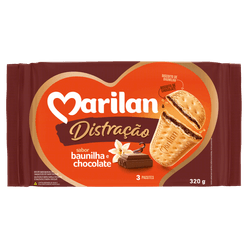 Biscoito MARILAN Distração Chocolate 320g