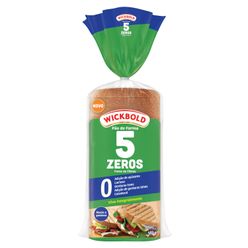 Pão de Forma WICKBOLD 40.5% Integral 5 Zeros 400g