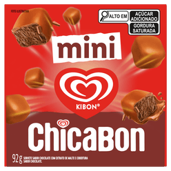 Sorvete KIBON Chicabon Chocolate Mini 92g