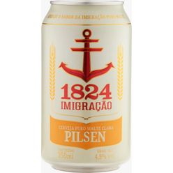 Cerveja IMIGRAÇÃO 1824 Puro Malte Pilsen 350ml