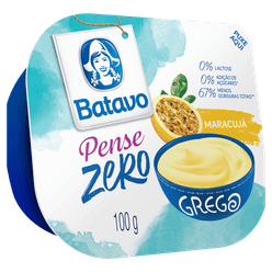 Iogurte BATAVO Pense Zero Maracujá Zero Lactose 100g