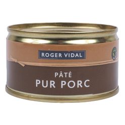 Patê ROGER VIDAL Pur Porc 125g