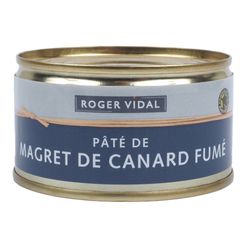 Patê ROGER VIDAL Magret de Canard Fumé 125g