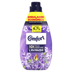 Amaciante de Roupa COMFORT Lavanda 1,5l Embalagem Econômica