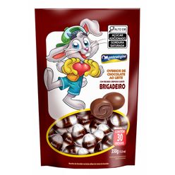 Ovinhos De Páscoa Montevérgine Chocolate Ao Leite Com Recheio De Brigadeiro 350g