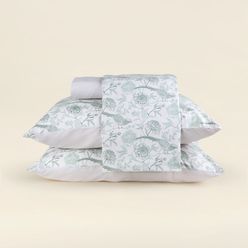 Jogo de Cama A\CASA King Microfibra Estampado Bird