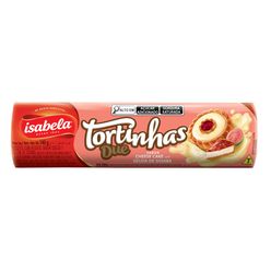 Biscoito ISABELA Tortinhas Due Cheese Cake com Geleia de Goiaba 140g