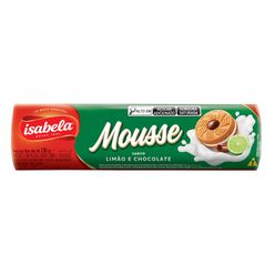 Biscoito ISABELA Mousse Limão com Chocolate 130g