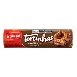 Biscoito ISABELA Tortinhas Chocolate com Avelã 140g