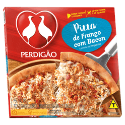 Pizza PERDIGÃO Frango, Bacon e Creme de Requeijão Congelada 460g