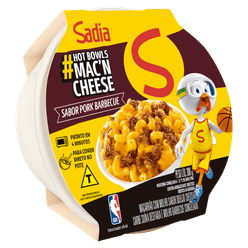 Mac'n Cheese SADIA Hot Blowls Pork Barbecue 300g