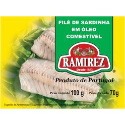 Sardinha RAMIREZ Filet 70G